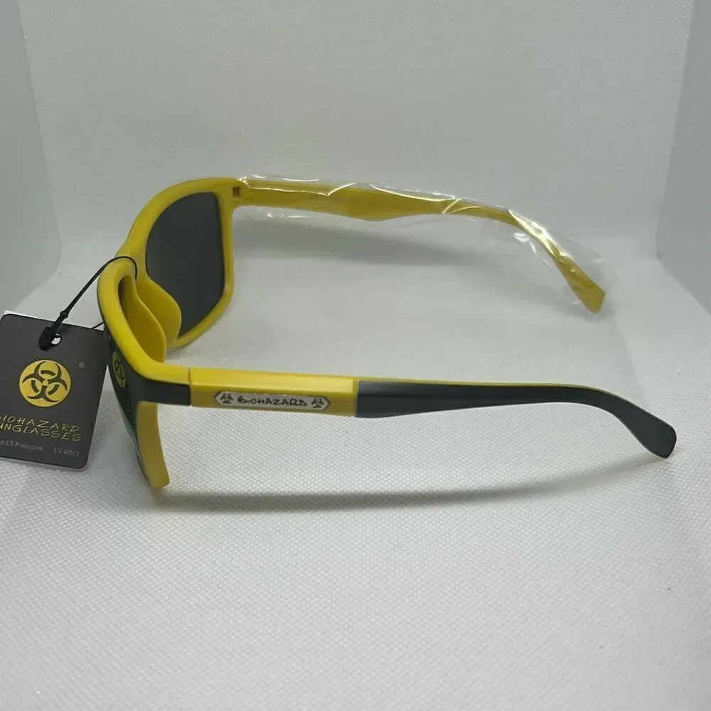 Biohazard Mens Mirrored Sunglasses